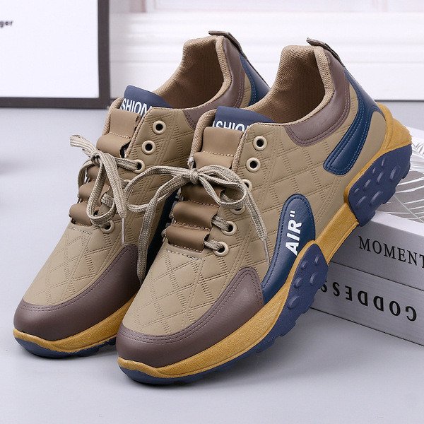 Men's shoes spring 2025 street fashion casual sports Forrest Gump shoes breathable versatile foreign trade thick-soled dad shoes for men