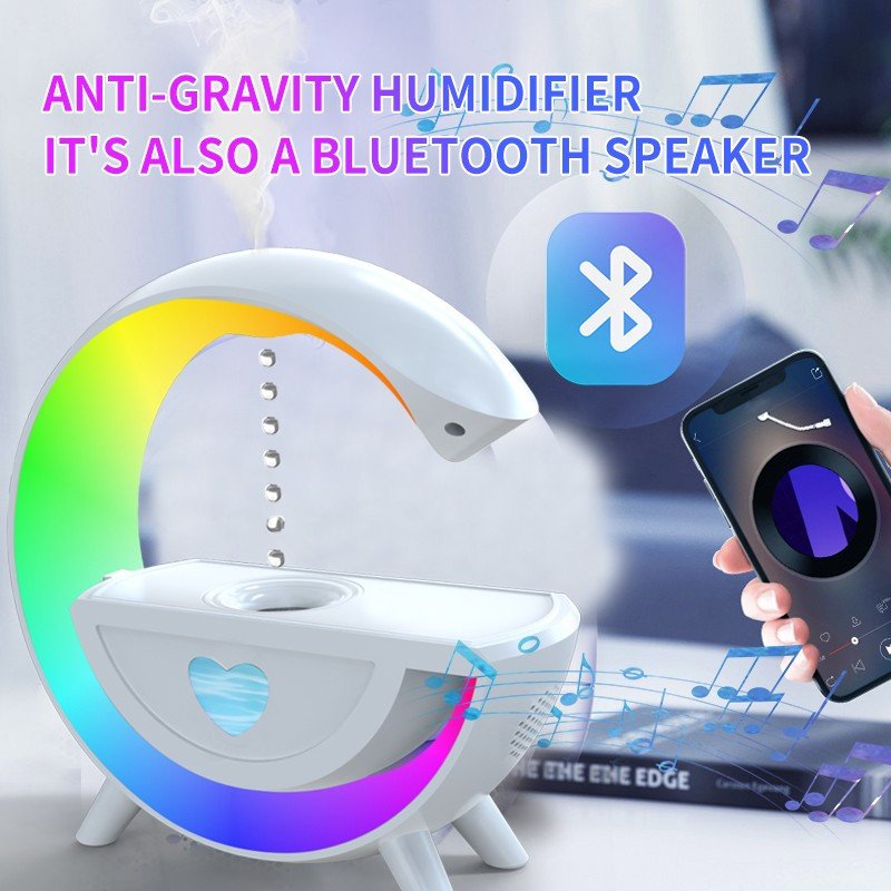 Bluetooth Speaker with Wireless Humidifier