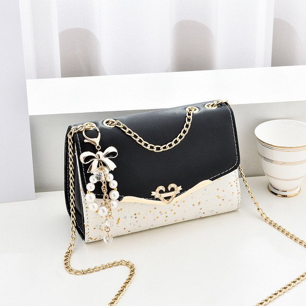 New women's bag Korean style fashionable simple small square bag shoulder crossbody bag